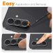 Защитное стекло на камеру NORTHJO Camera Lens Protector для Samsung Galaxy S26 FE. Фото 4 из 5