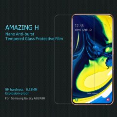 Захисне скло NILLKIN Amazing H для Samsung Galaxy A80 (A805)
