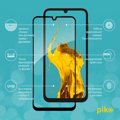 Защитное стекло Piko Full Glue для Samsung Galaxy A24 (A245) - Black