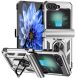 Защитный чехол Deexe Armor Case (FF) для Samsung Galaxy Flip 6 - Silver. Фото 1 из 9