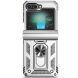 Защитный чехол Deexe Armor Case (FF) для Samsung Galaxy Flip 6 - Silver. Фото 2 из 9