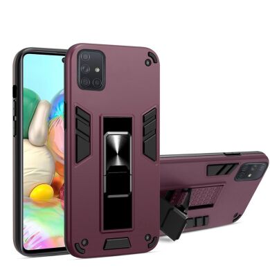 Захисний чохол Deexe Armor Hybrid для Samsung Galaxy M51 (M515) - Purple