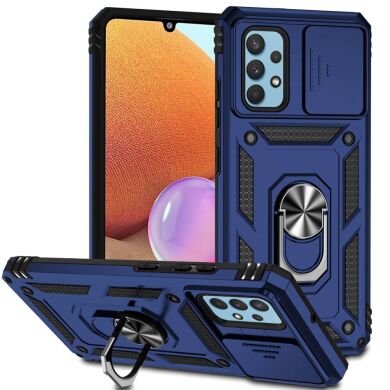 Защитный чехол Deexe Armor Shield для Samsung Galaxy A32 (А325) - Blue