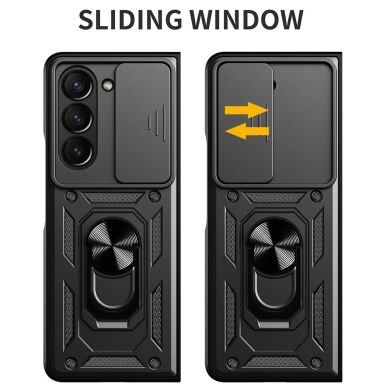 Захисний чохол Deexe Armor Shield (FF) для Samsung Galaxy Fold 7 - Silver