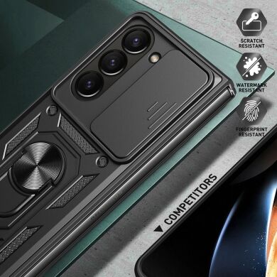 Захисний чохол Deexe Armor Shield (FF) для Samsung Galaxy Fold 7 - Silver