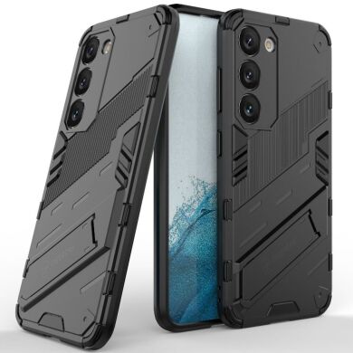 Захисний чохол Deexe Bibercas для Samsung Galaxy S23 Plus - Black