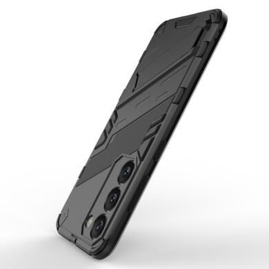 Защитный чехол Deexe Bibercas для Samsung Galaxy S23 Plus - Black