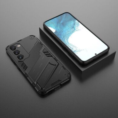Захисний чохол Deexe Bibercas для Samsung Galaxy S23 Plus - Black