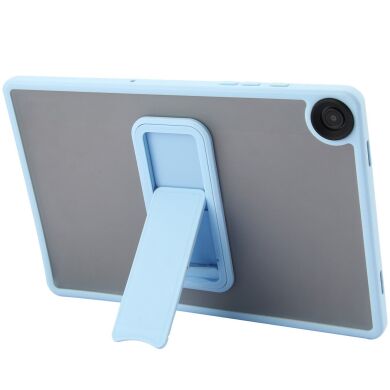 Захисний чохол Deexe Crystal Kickstand для Samsung Galaxy Tab A11 Plus (X230/236) - Baby Blue