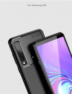 Захисний чохол Deexe Fusion для Samsung Galaxy A9 2018 (A920) - Black