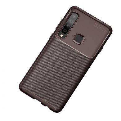 Защитный чехол Deexe Fusion для Samsung Galaxy A9 2018 (A920) - Brown