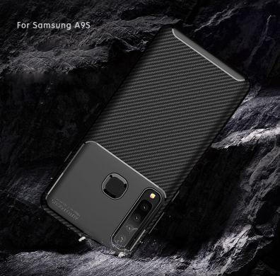 Захисний чохол Deexe Fusion для Samsung Galaxy A9 2018 (A920) - Black