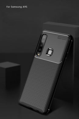Захисний чохол Deexe Fusion для Samsung Galaxy A9 2018 (A920) - Black