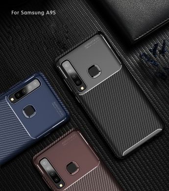 Защитный чехол Deexe Fusion для Samsung Galaxy A9 2018 (A920) - Black
