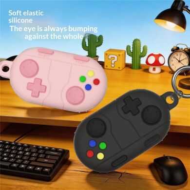 Защитный чехол Deexe Gamepad Clip для Samsung Galaxy SmartTag 2 - Pink