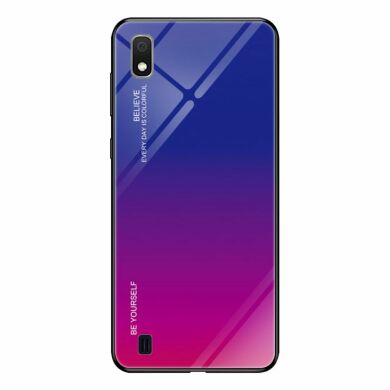 Захисний чохол Deexe Gradient Color для Samsung Galaxy A10 (A105) - Blue / Rose