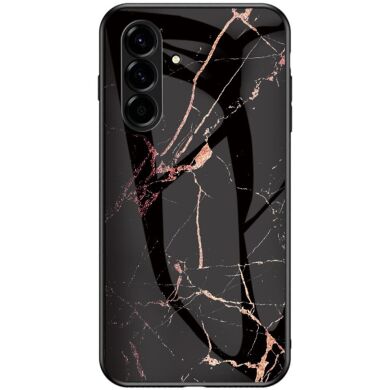 Захисний чохол Deexe Gradient Pattern для Samsung Galaxy A57 (A576) - Gold / Black