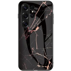 Захисний чохол Deexe Gradient Pattern для Samsung Galaxy S26 Ultra - Gold / Black