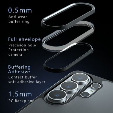 Захисний чохол Deexe Matte Skin для Samsung Galaxy S26 Ultra - Black