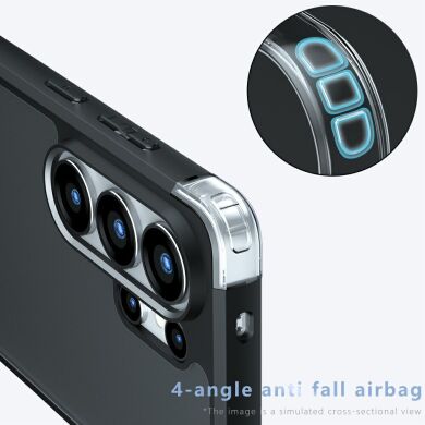 Захисний чохол Deexe Matte Skin для Samsung Galaxy S26 Ultra - Black