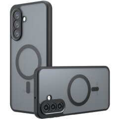 Защитный чехол Deexe Matte Skin with MagSafe для Samsung Galaxy A17 (A175) - Black