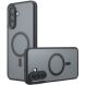 Защитный чехол Deexe Matte Skin with MagSafe для Samsung Galaxy A17 (A175) - Black. Фото 1 из 11