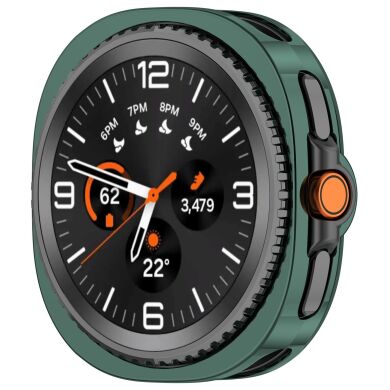 Защитный чехол Deexe Protective Frame для Samsung Galaxy Watch 8 Classic - Green