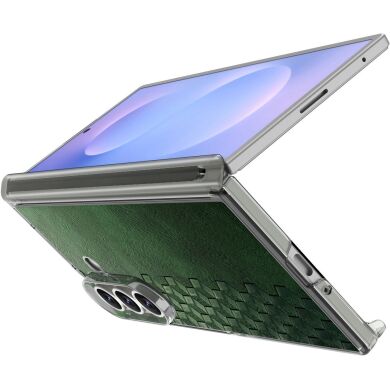 Захисний чохол Deexe Rhombus Case для Samsung Galaxy Fold 8 Ultra - Green