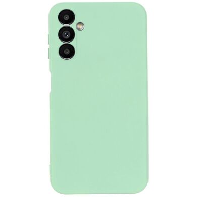 Защитный чехол Deexe Silicone Case для Samsung Galaxy A14 (А145) - Green