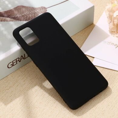 Захисний чохол Deexe Silicone Case для Samsung Galaxy A41 (A415) - Black