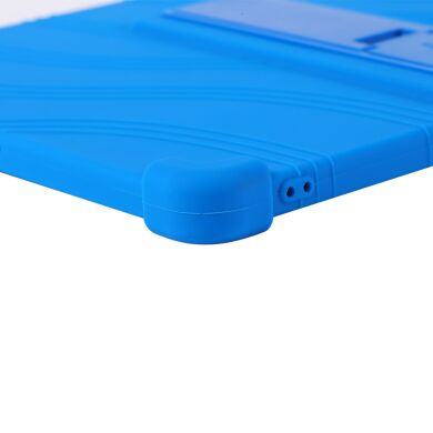 Защитный чехол Deexe Silicone Kickstand для Samsung Galaxy Tab S12 Plus - Dark Blue