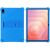 Защитный чехол Deexe Silicone Kickstand для Samsung Galaxy Tab S12 Plus - Dark Blue