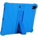 Защитный чехол Deexe Silicone Kickstand для Samsung Galaxy Tab S12 Plus - Dark Blue. Фото 5 из 17