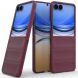 Защитный чехол Deexe Terra Case для Samsung Galaxy Flip 8 - Wine Red. Фото 2 из 9
