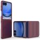 Защитный чехол Deexe Terra Case для Samsung Galaxy Flip 8 - Wine Red. Фото 6 из 9