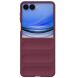 Защитный чехол Deexe Terra Case для Samsung Galaxy Flip 8 - Wine Red. Фото 5 из 9