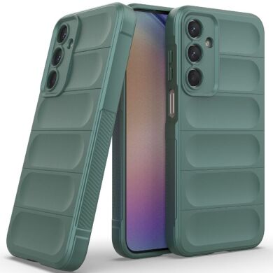 Защитный чехол Deexe Terra Case для Samsung Galaxy M35 (M356) - Green