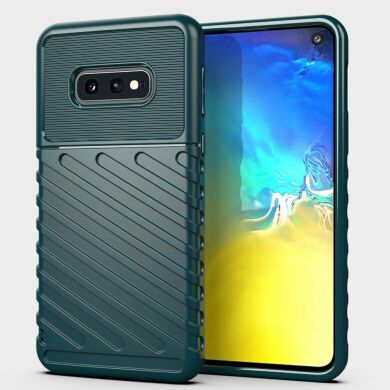 Захисний чохол Deexe Thunder Series для Samsung Galaxy S10e (G970), Green