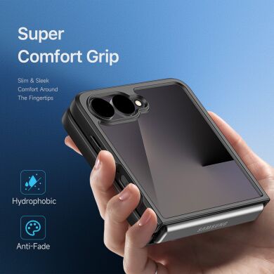 Защитный чехол DUX DUCIS Aimo Series (FF) для Samsung Galaxy Flip 8 - Black