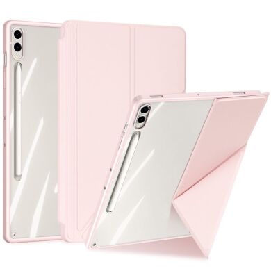 Защитный чехол DUX DUCIS Magi Series для Samsung Galaxy Tab S9 Plus / S9 FE Plus (X810/816/610/616) - Pink