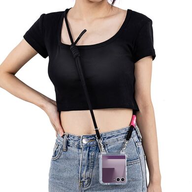 Захисний чохол GKK AirBag with Strap для Samsung Galaxy Flip 7 - Purple