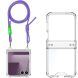 Захисний чохол GKK AirBag with Strap для Samsung Galaxy Flip 7 - Purple