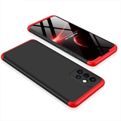 Защитный чехол GKK Double Dip Case для Samsung Galaxy A72 (А725) - Black / Red