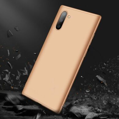 Захисний чохол GKK Double Dip Case для Samsung Galaxy Note 10 (N970) - Gold