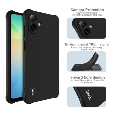 Защитный чехол IMAK Airbag MAX Case для Samsung Galaxy A07 (A075) - Matte Black
