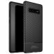 Защитный чехол IPAKY Carbon Fiber для Samsung Galaxy S10 Plus (G975) - Black. Фото 1 из 3