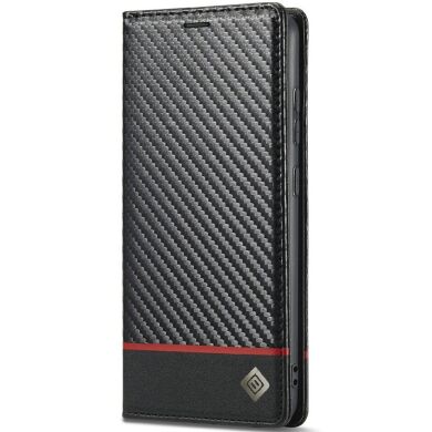 Защитный чехол LC.IMEEKE Carbon Fiber для Samsung Galaxy A52 (A525) / A52s (A528) - Horizontal Stripe