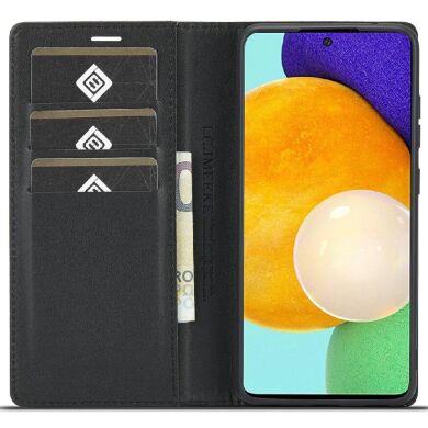 Защитный чехол LC.IMEEKE Carbon Fiber для Samsung Galaxy A52 (A525) / A52s (A528) - Horizontal Stripe