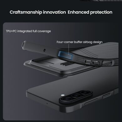 Защитный чехол NILLKIN CamShield Pro для Samsung Galaxy A17 (A175) - Black
