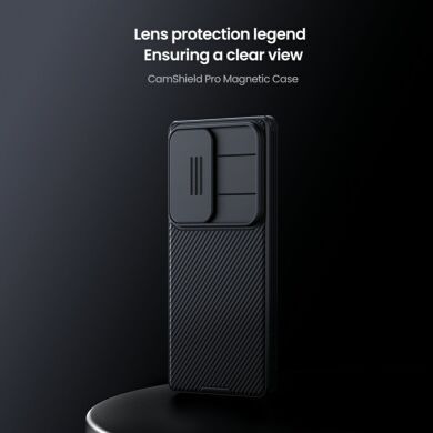 Захисний чохол NILLKIN CamShield Pro Magnetic для Samsung Galaxy S25 Ultra (S938) - Black